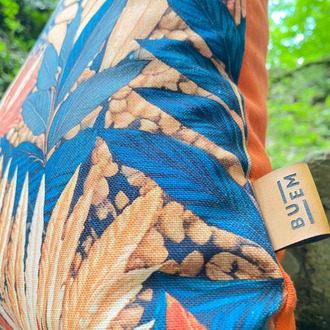 Red Palm 45x45 Kırlent Kılıfı