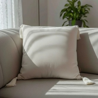 Whıte Mırage 45x45 Kırlent Kılıfı