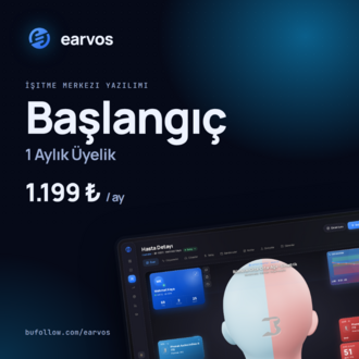 EARVOS | Başlangıç Paketi · 1 Aylık Üyelik