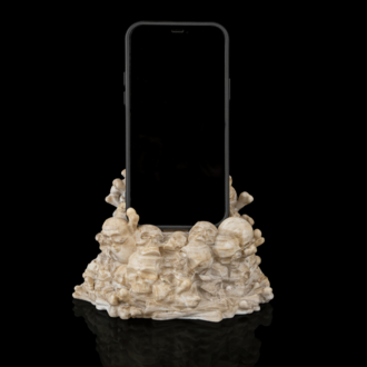Kuru Kafa Telefon Standı