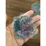 Butterflies on the Moon Cyrstal Pet Stickers