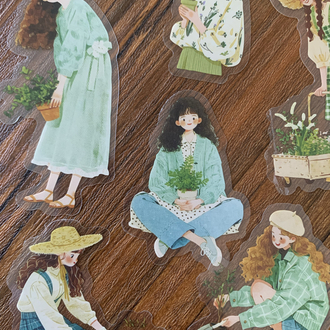 Green Lovers Pet Stickers