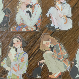 Lovely Friends Pet Stickers