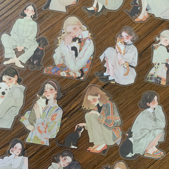 Lovely Friends Pet Stickers