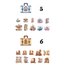 Romantic Dream Serisi Pet Sticker Setleri