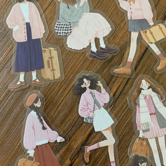 Pink Dreamers Pet Stickers