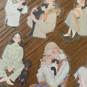 Lovely Friends Pet Stickers