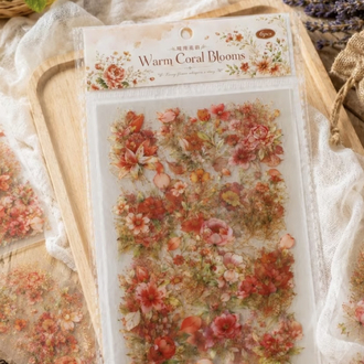 Floral Whispers Pet Sticker Sheets Pack