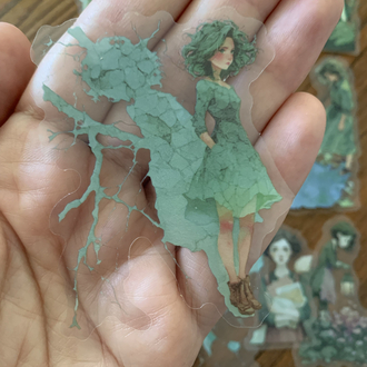 Green Dream Pet Stickers