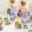 Lovely Whimsical Houses Pet Sticker Box