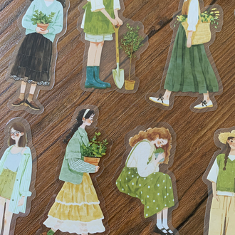 Green Lovers Pet Stickers