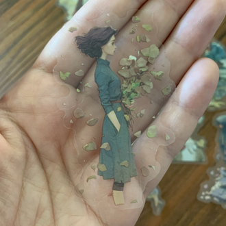 Believe Yourself Pet Stickers