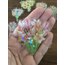 Lovely Bouquets Cyrstal Pet Stickers/Yellow