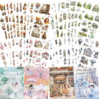 Seasonal Pet Sticker Kitapçıkları /New Collection