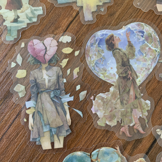 Believe Yourself Pet Stickers