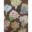 Lovely Bouquets Cyrstal Pet Stickers/Yellow