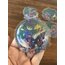 Butterflies on the Moon Cyrstal Pet Stickers