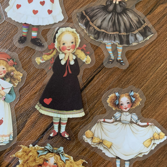 Fairy Tale Dolls Pet Stickers