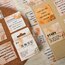 Coffee Stain Quotes Sticker Box