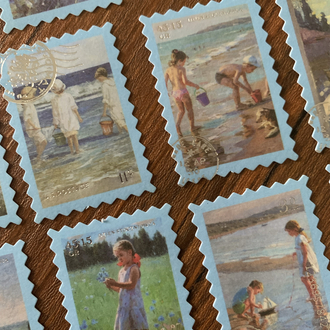 Daydream Bronzing Pul Stickers