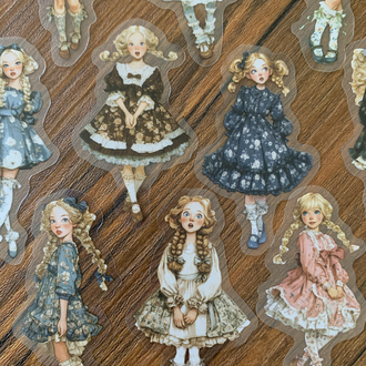 Lovely Dolls Pet Stickers