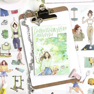 Lovely Day Pet Sticker Kitapçıkları