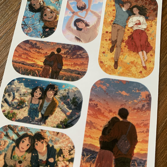 Lovely Moments Sayfa Sticker