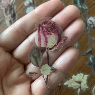 Dried Flowers Pet Stickers