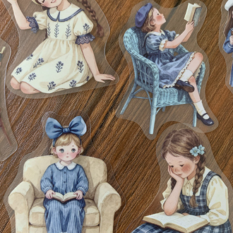 Blue Dreamer Pet Stickers