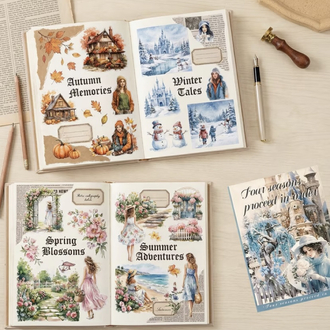 Seasonal Pet Sticker Kitapçıkları /New Collection