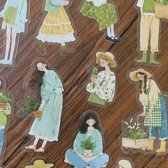 Green Lovers Pet Stickers