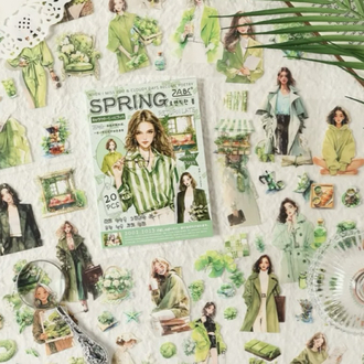 Floral Moments Pet Sticker Kitapçıkları 