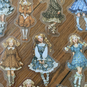 Lovely Dolls Pet Stickers
