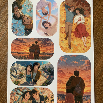 Lovely Moments Sayfa Sticker