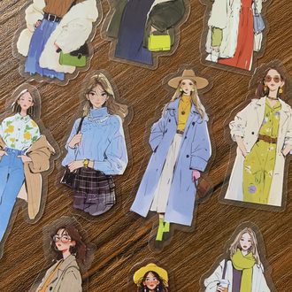Stylish Day Pet Sticker Seti