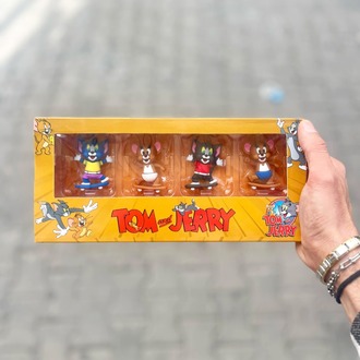 Tom & Jerry Kutulu Figür Seti