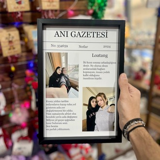 Kişiye Özel Anı Gazetesi