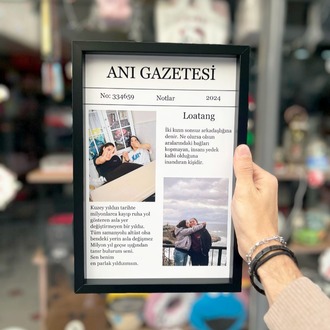 Kişiye Özel Anı Gazetesi
