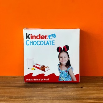 Kişiye Özel Kinder Çikolata