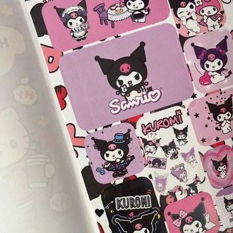 Hello Kitty & Kuromi Sticker Defteri (2)