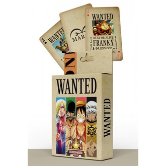 One Piece Wanted İskambil Kağıdı