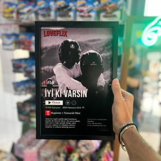 LoveFlix Özel Tasarım Çerçeve