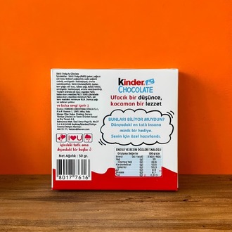 Kişiye Özel Kinder Çikolata