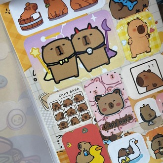 Capybara Sticker Defteri (2)