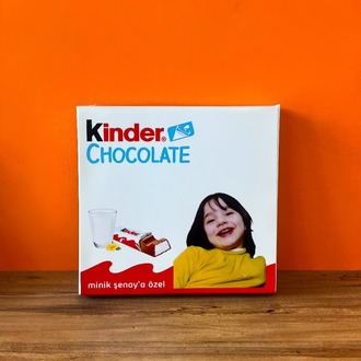 Kişiye Özel Kinder Çikolata