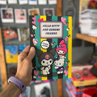 Hello Kitty & Kuromi Sticker Defteri