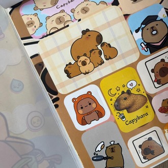 Capybara Sticker Defteri (2)