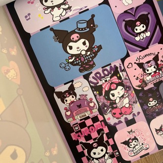 Hello Kitty & Kuromi Sticker Defteri