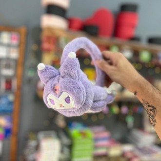 Kuromi Peluş Kulaklık