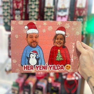 Yılbaşı Kişiye Özel Puzzle